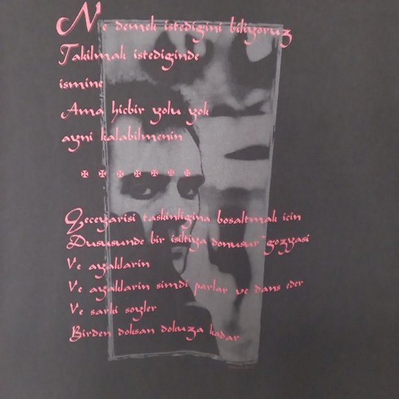 Peter Murphy Vintage Graphic T Shirt from 2002 Concert Tour - Picture 4 of 5